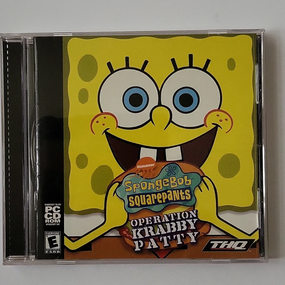 SpongeBob SquarePants Operation Crabby Patty THQ PC CD